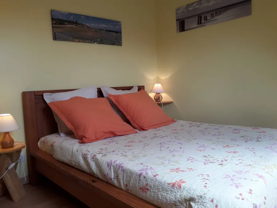 Chambre « Cancalaise » — lit 140 × 190